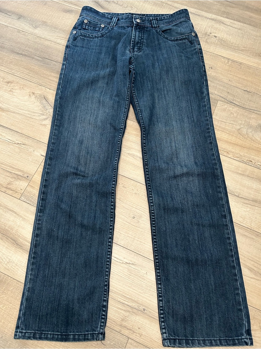 Armani Jeans Men's Bootcut Dark Indigo Denim